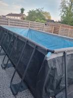 Zwembad met zandfilterpomp, Ophalen, Gebruikt