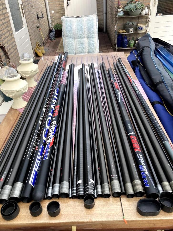 Te Koop COLMIC HENGEL 1092 MATCH _ CARP  11.5 m., Watersport en Boten, Hengelsport | Witvissen, Zo goed als nieuw, Ophalen