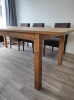 Massief eiken tafel, Maison & Meubles, Utilisé, Enlèvement ou Envoi