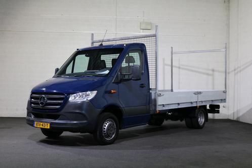 Mercedes-Benz Sprinter 514 CDI L3 Open Laadbak Automaat Trek, Auto's, Bestelwagens en Lichte vracht, ABS, Airconditioning, Centrale vergrendeling
