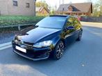 VW Golf 7 1.6 TDI volledige opties, Auto's, Euro 5, 1600 cc, Zwart, Leder