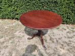Antiek Engels tafeltje 90cm diameter, Rond, Zo goed als nieuw, 75 cm of meer, 60 cm of meer