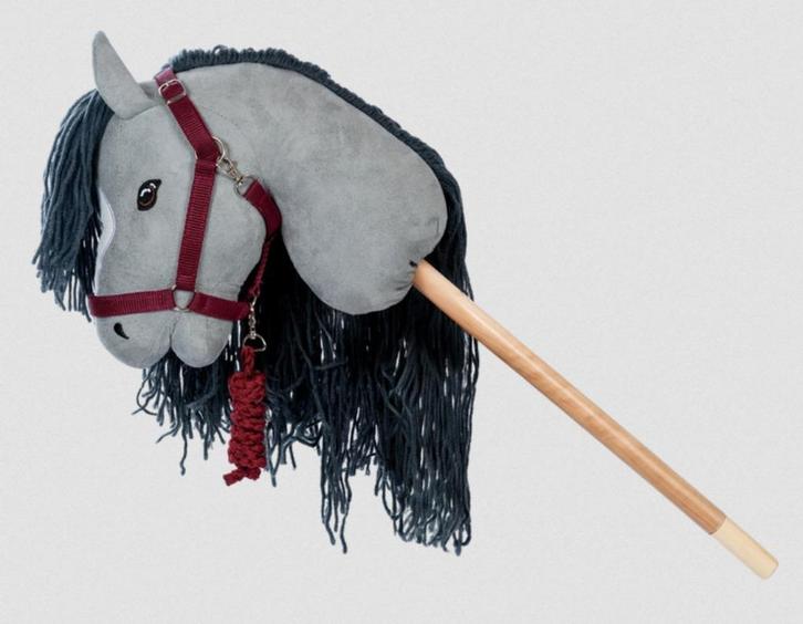 Halster en Halstertouw voor stokpaard | Kleur rood, Hobby en Vrije tijd, Overige Hobby en Vrije tijd, Nieuw, Ophalen of Verzenden