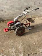Motoculteur met ploeg , frees , kar, Tuin en Terras, Ophalen, Zo goed als nieuw