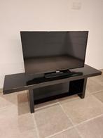 Zwart compact veelzijdig televisiekastje, 25 à 50 cm, Moins de 100 cm, 100 à 150 cm, Enlèvement