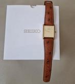 dames horloge Seiko, Handtassen en Accessoires, Horloges | Dames, Seiko, Polshorloge, Ophalen of Verzenden, Leer