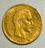 10 franc français 21,6 carats de 1859, Timbres & Monnaies, Monnaies | Europe | Monnaies non-euro, Enlèvement ou Envoi