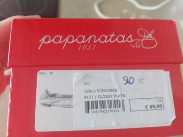 meisjes ballerina's zilver NIEUW - maat 32 beschikbaar voor biedingen