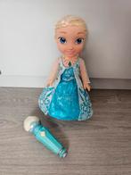 Zingende pop Elsa Frozen, Kinderen en Baby's, Ophalen of Verzenden, Zo goed als nieuw