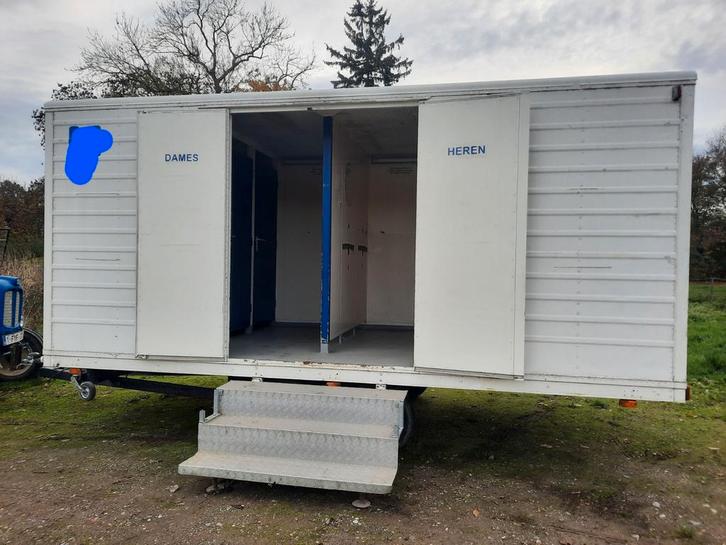 Grote toiletwagen als project, Auto diversen, Aanhangers en Bagagewagens, Gebruikt, Ophalen
