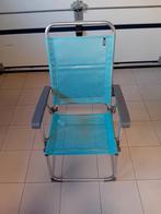 Kampeerzetels lafuma blauw, 2 stuks, Caravans en Kamperen, Ophalen, Zo goed als nieuw, Campingstoel