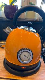 Te koop: Retro Camry Waterkoker – 1.8L – Oranje, Ophalen, Zo goed als nieuw