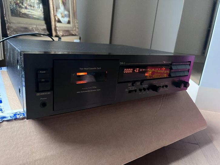 Nakamichi DR-3 cassettedeck, TV, Hi-fi & Vidéo, Decks cassettes, Simple, Autres marques, Enlèvement
