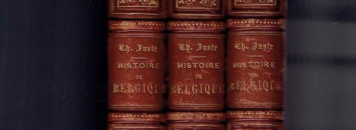 Histoire de Belgique.Depuis les temps primitifs.1868-3boeken, Boeken, Geschiedenis | Nationaal, Gelezen, 19e eeuw, Ophalen of Verzenden