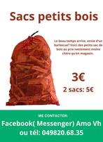 Sac de petit bois allumage, Jardin & Terrasse, Bois de chauffage, 6 m³ ou plus, Enlèvement ou Envoi, Autres essences de bois, Bûches