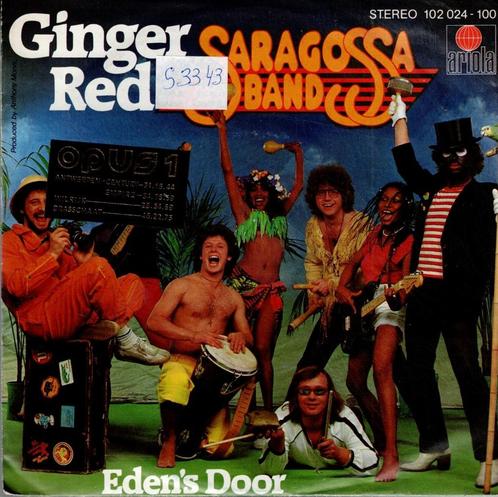 Vinyl, 7"   /   Saragossa Band – Ginger Red, CD & DVD, Vinyles | Autres Vinyles, Autres formats, Enlèvement ou Envoi