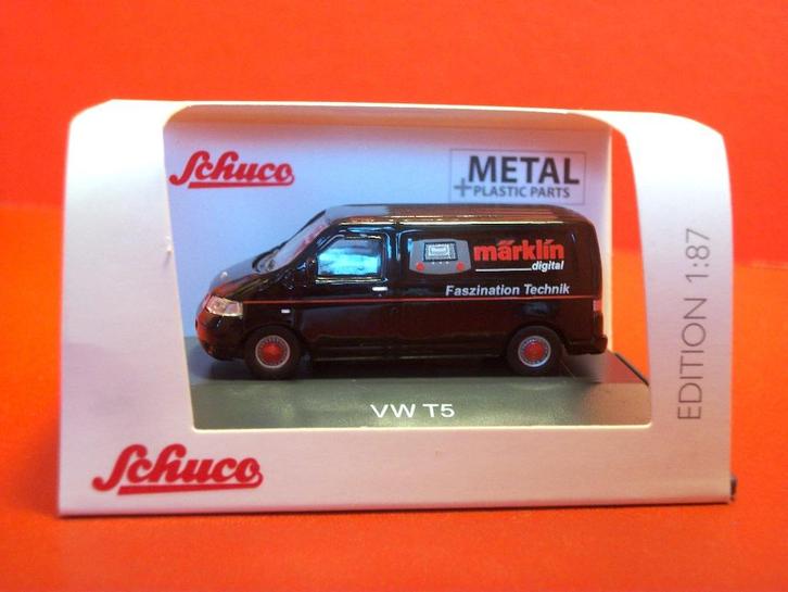 Volkswagen VW T5 Märklin Digitaal - Schuco H0 - 1:87, Hobby en Vrije tijd, Modeltreinen | H0, Nieuw, Overige typen, Gelijkstroom of Wisselstroom