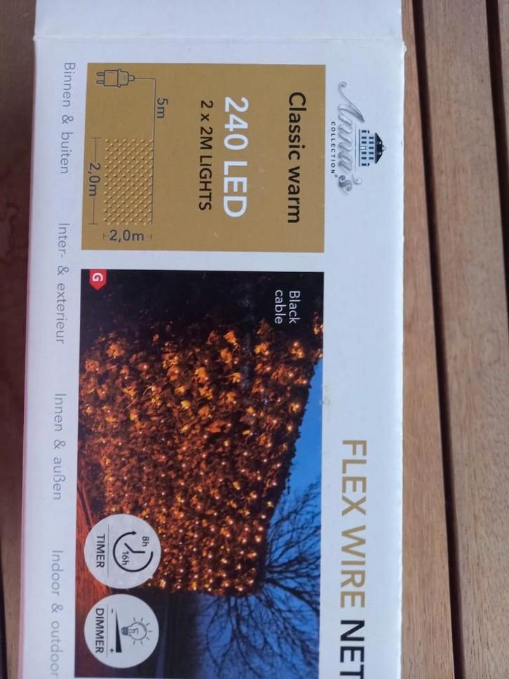 Netverlichting kerst, Divers, Noël, Comme neuf, Enlèvement