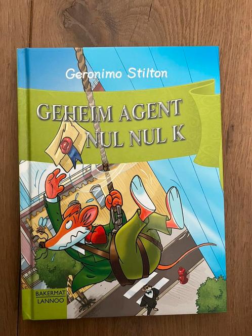 Geronimo Stilton - 35 - Geheim agent Nul Nul K, Boeken, Kinderboeken | Jeugd | onder 10 jaar, Zo goed als nieuw, Fictie algemeen