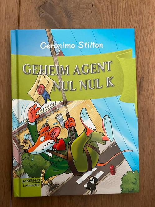 Geronimo Stilton - 35 - Geheim agent Nul Nul K, Livres, Livres pour enfants | Jeunesse | Moins de 10 ans, Comme neuf, Fiction général