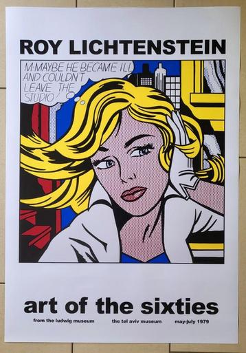Roy Lichtenstein - Art of the sixties  beschikbaar voor biedingen