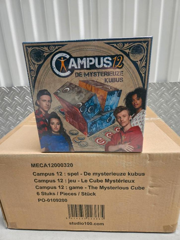 Partij campus12 spellen studio 100, Hobby en Vrije tijd, Gezelschapsspellen | Bordspellen, Nieuw, Een of twee spelers, Drie of vier spelers