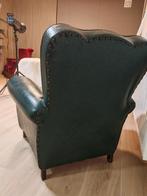 Opa zetel in groen leder, Enlèvement