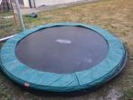 inbouw trampoline berg 300 cm, Ophalen, Gebruikt