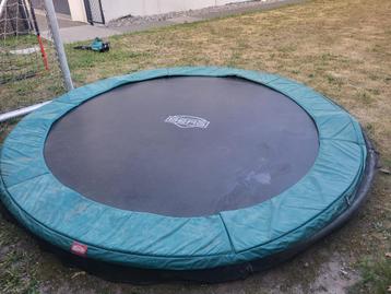 inbouw trampoline berg 300 cm, Enlèvement, Utilisé