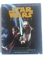 STARWARS BOEK+DVD''THE MAKING OF THE PHANTOM MENACE UIT 1999, Ophalen of Verzenden, Zo goed als nieuw, Boek of Poster