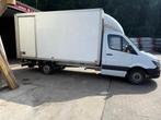 Mercedes Sprinter 313cdi A3 Euro5b Klima+Lift -Moteur cassé!, Auto's, Euro 5, Zwart, 4 cilinders, Wit