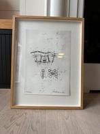 Panamarenko offset zwart-wit, Antiek en Kunst, Kunst | Litho's en Zeefdrukken, Ophalen