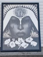 Lithographie signe Jef van tuerenhout, Ophalen of Verzenden