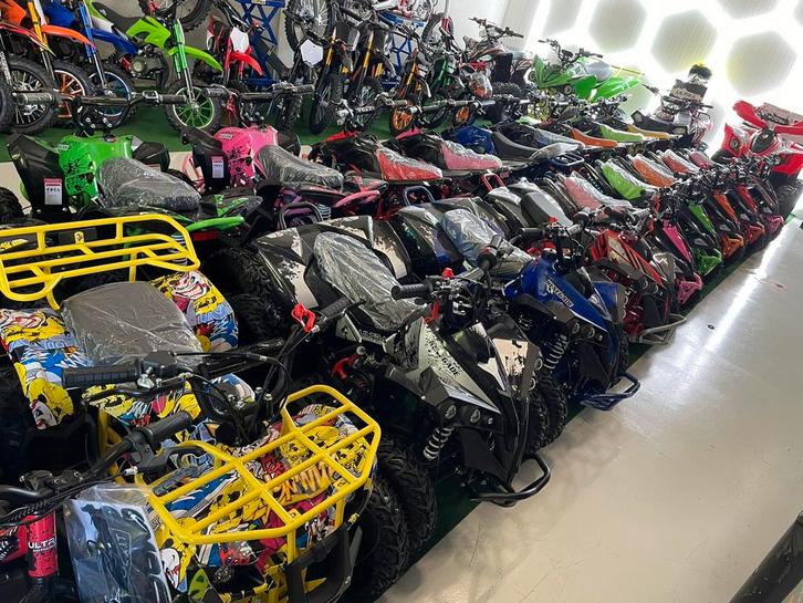 Nieuwe elektrische en benzine quafs en crossers, Kinderen en Baby's, Speelgoed | Buiten | Accuvoertuigen, Nieuw, Ophalen