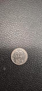 1##    Frans Polynesië 10 frank 1986, Ophalen of Verzenden