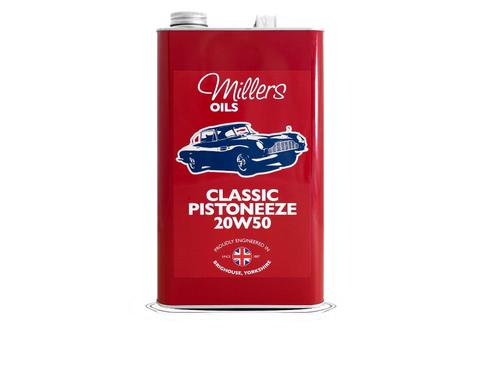 Millers Classic Pistoneeze 20w50 motorolie – 5 liter, Autos : Divers, Produits d'entretien, Enlèvement ou Envoi