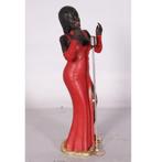 Statue Chanteuse — Chanteuse de jazz Hauteur 58 cm, Enlèvement, Neuf