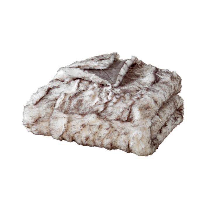 Plaids Cocooning Sensation gris fleece deken/plaid NIEUW, Huis en Inrichting, Woonaccessoires | Plaids en Woondekens, Nieuw, Verzenden