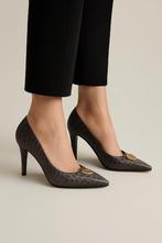 La Pomme de Lovely – leren pumps maat 37,5, Pumps, Ophalen of Verzenden, Zo goed als nieuw, Grijs