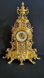 (2) Antieke Franse Bronzen Regency Style Pendule ca.1880, Antiek en Kunst, Antiek | Klokken, Ophalen of Verzenden