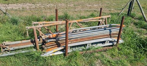 layher en compatibel, Doe-het-zelf en Bouw, Steigers, Gebruikt, Ophalen