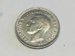Australië 3 pence 1950 zilver, Ophalen of Verzenden