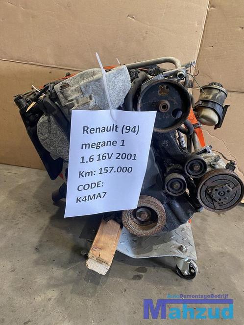 RENAULT MEGANE 1.6 16V MOTORBLOK K4MA7 K4M A7 MOTOR, Auto-onderdelen, Motor en Toebehoren, Renault, Gebruikt, Ophalen