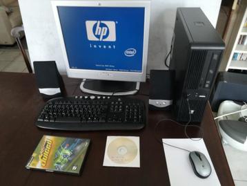 HP Pc met windows XP compleet, Enlèvement ou Envoi, Utilisé, HDD