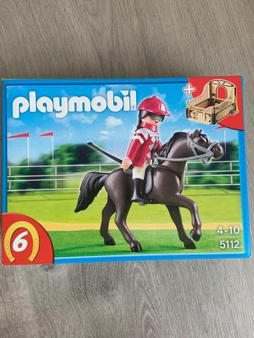 Playmobil Arabisch renpaard met paardenbox 