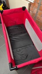 Reisbed Pericles roos + extra matras, Matelas, Moins de 70 cm, Comme neuf, Enlèvement