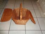 Grote oogstmand ft. 42 x 42 x 32 cm, Mand, Ophalen of Verzenden, Zo goed als nieuw, Riet