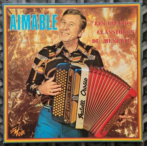 LP Aimable Les grands classiques du musette, CD & DVD, Vinyles | Pop, Utilisé, 1960 à 1980, Enlèvement ou Envoi