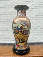 antieke Chinese vaas met opzetstuk, Antiek en Kunst, Ophalen