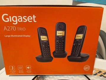 Trio de téléphones sans fil Siemens Gigaset A270 Trio disponible aux enchères